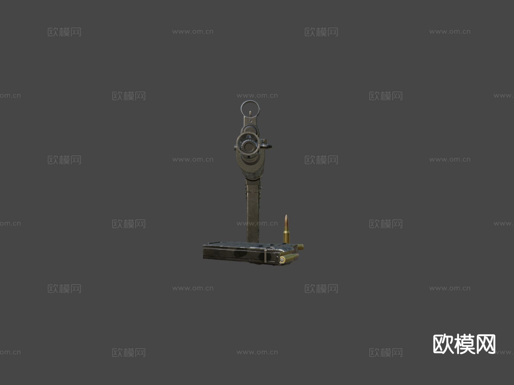 G3A3步枪su模型下载（渲染图7）