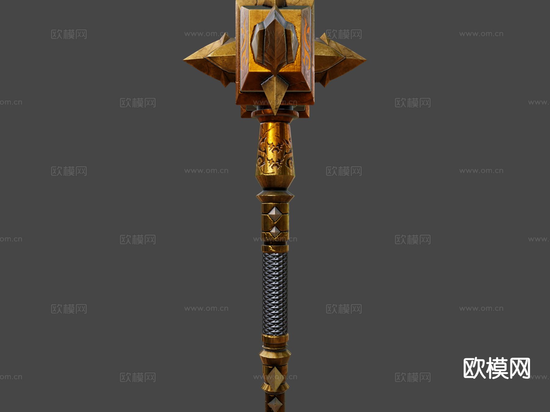 拉格纳罗斯之锤su模型下载（渲染图6）