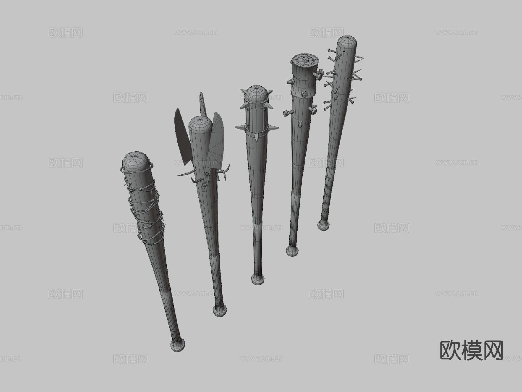 棒球棍包su模型下载（渲染图3）