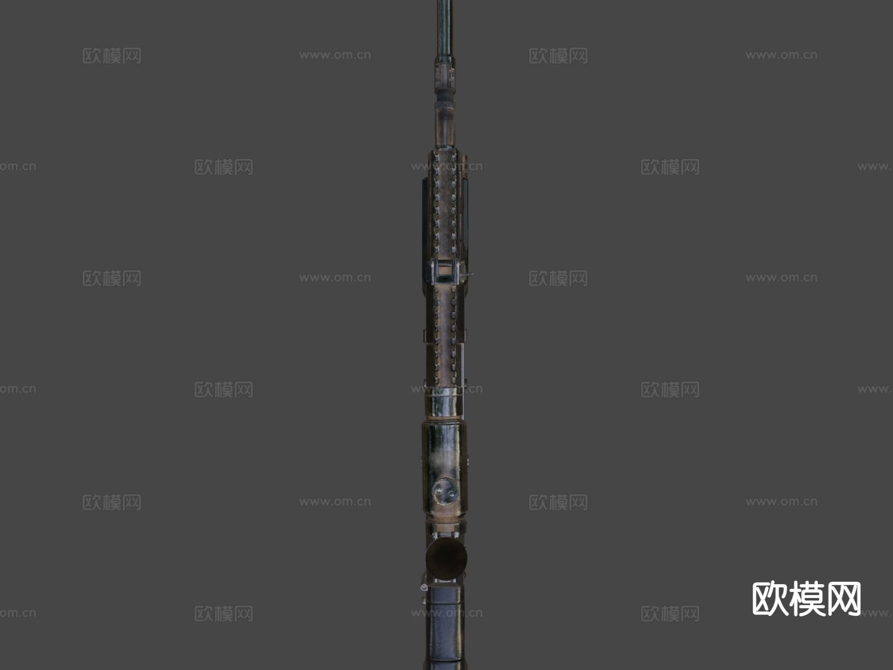 狙击步枪 枪支 枪械su模型下载（渲染图4）