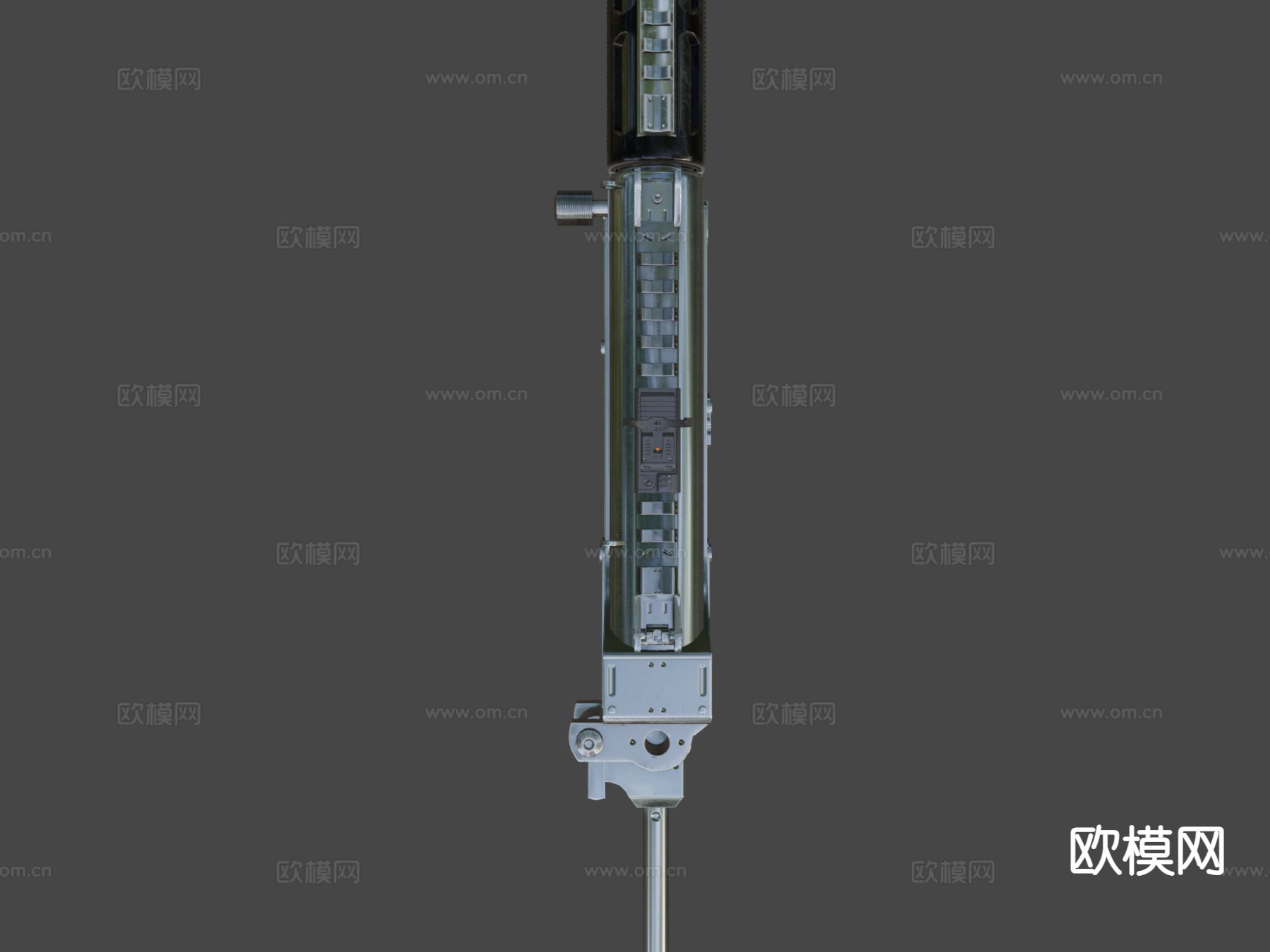 MP930变体冲锋枪su模型下载（渲染图7）