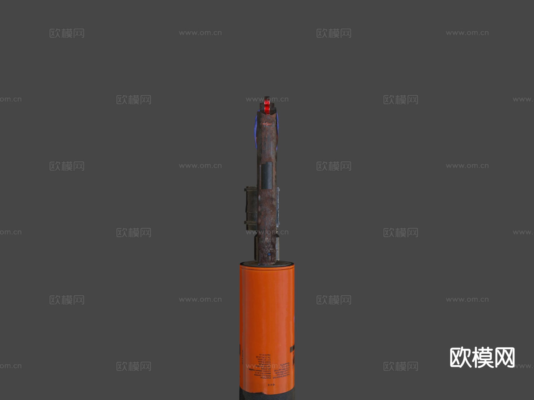 气枪su模型下载（渲染图6）