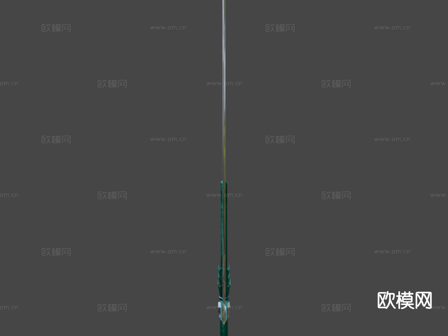 桐人的黑色回收者剑su模型下载（渲染图7）