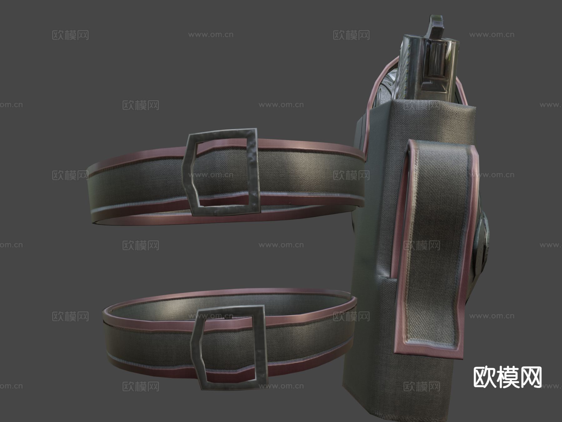 手枪 枪支 枪械su模型下载（渲染图6）