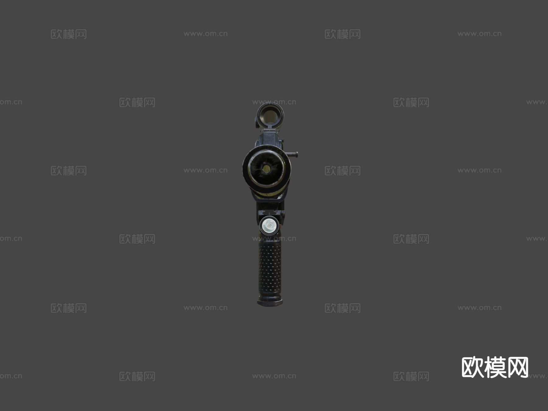 MK19步枪 枪支 枪械su模型下载（渲染图5）