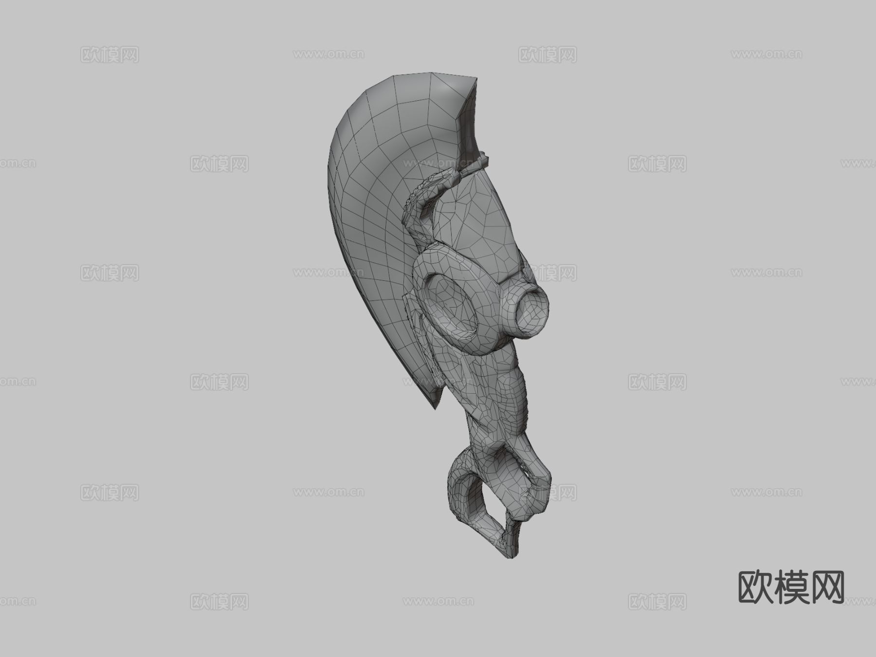 等离子斧su模型下载（渲染图3）
