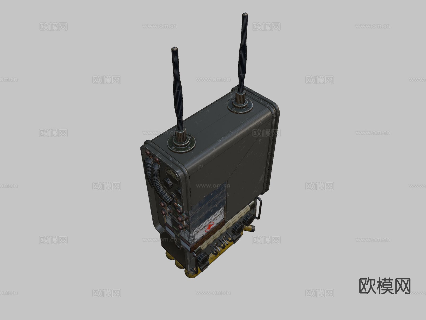 无线电 监听器su模型下载（渲染图1）