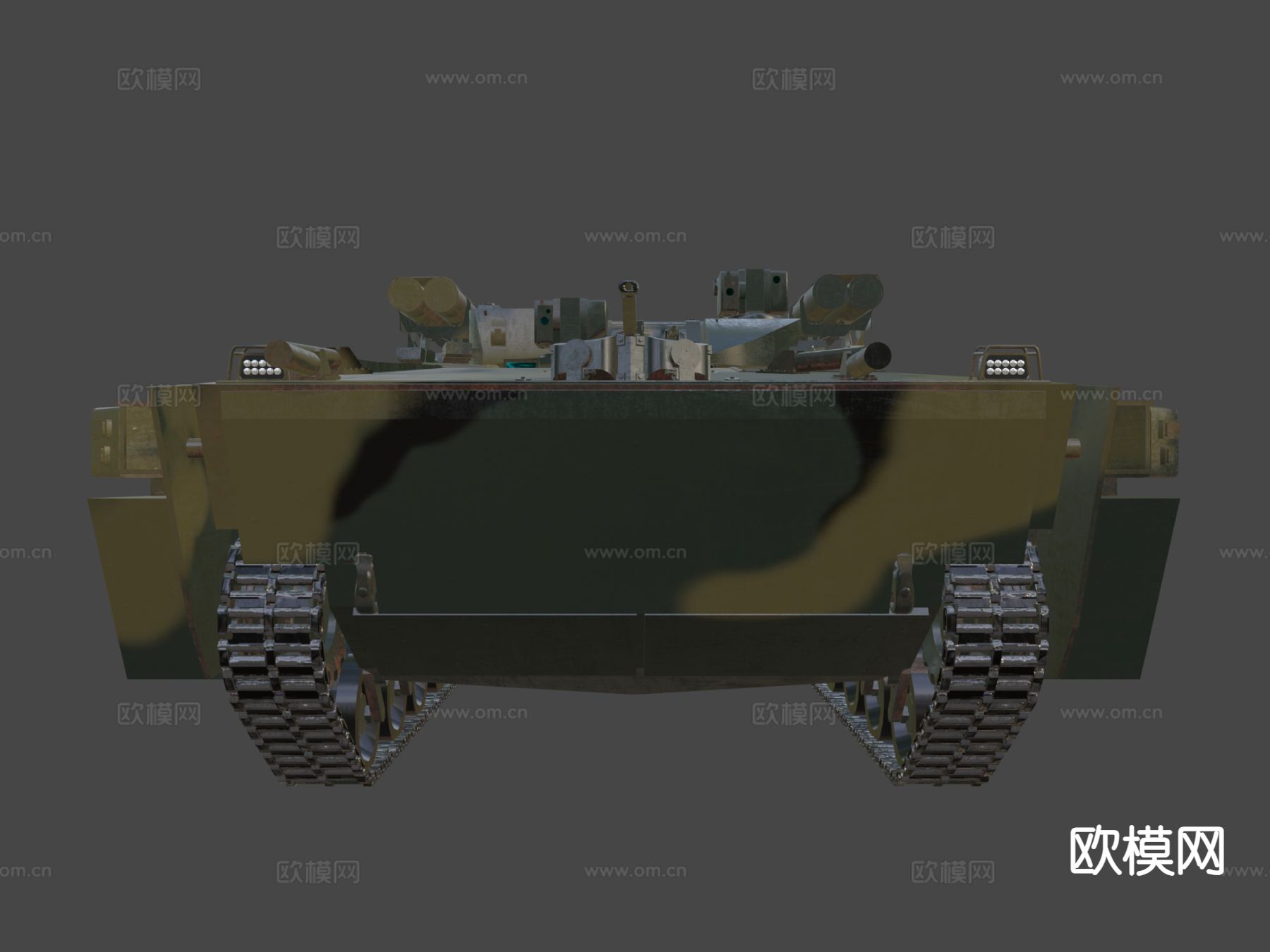 库尔加内茨坦克su模型下载（渲染图7）