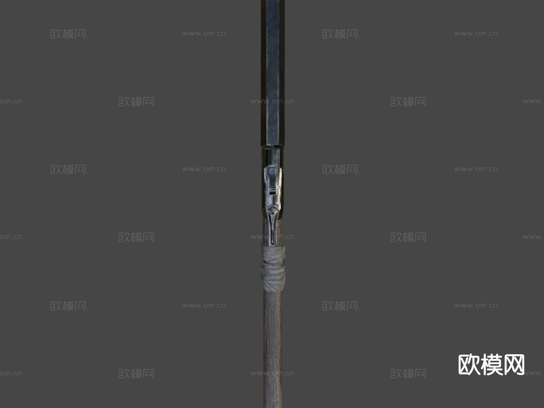 霰弹枪斧su模型下载（渲染图5）