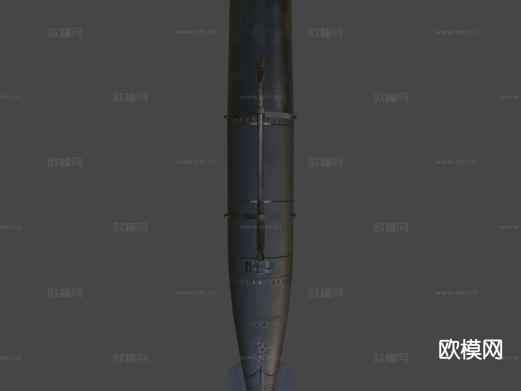 MARK13-2 US鱼雷 发射器 武器su模型下载（渲染图7）