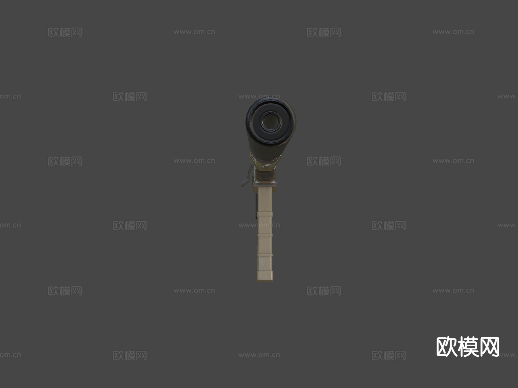 狙击步枪 枪支 枪械su模型下载（渲染图6）