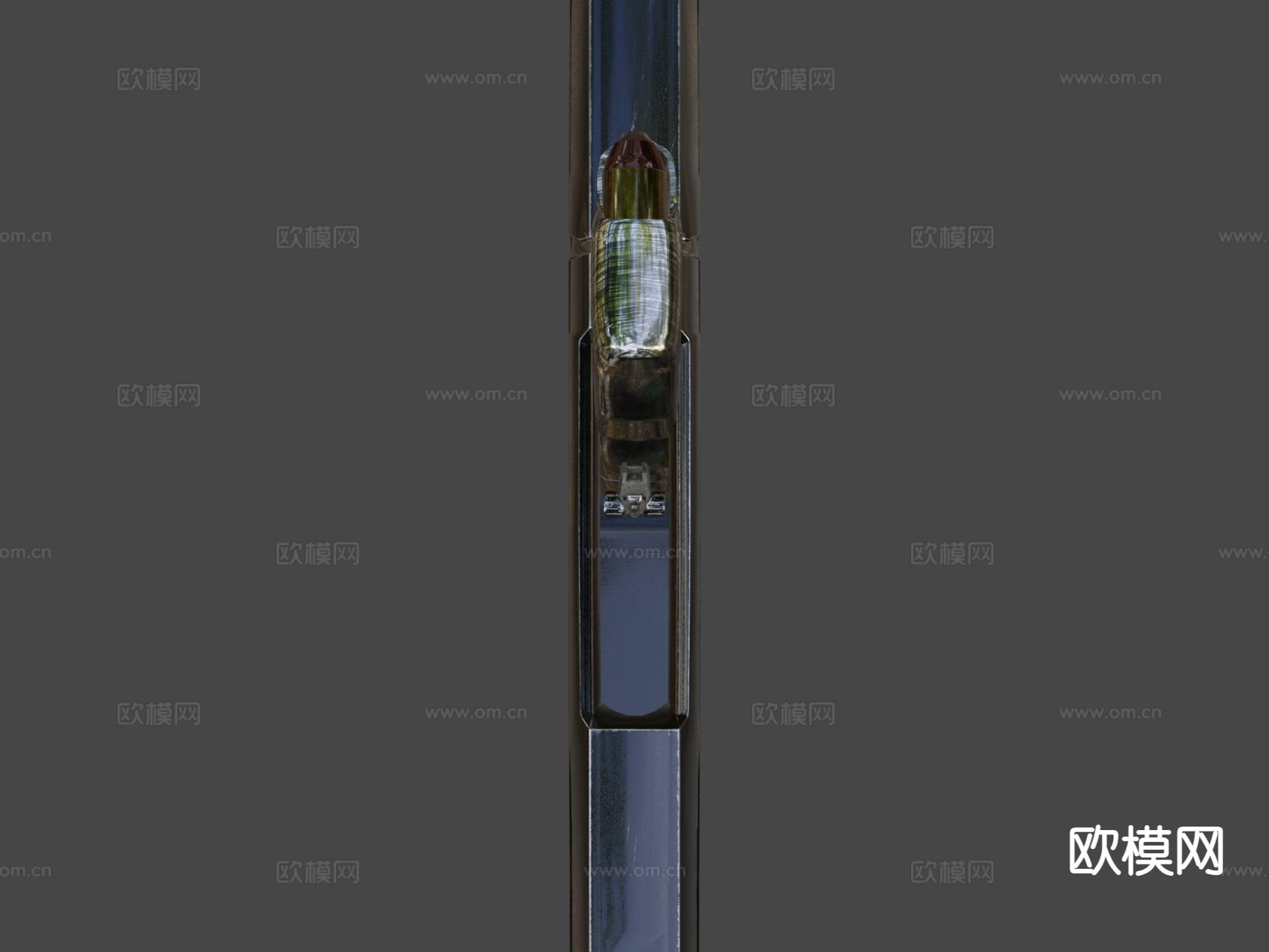 科幻枪su模型下载（渲染图7）