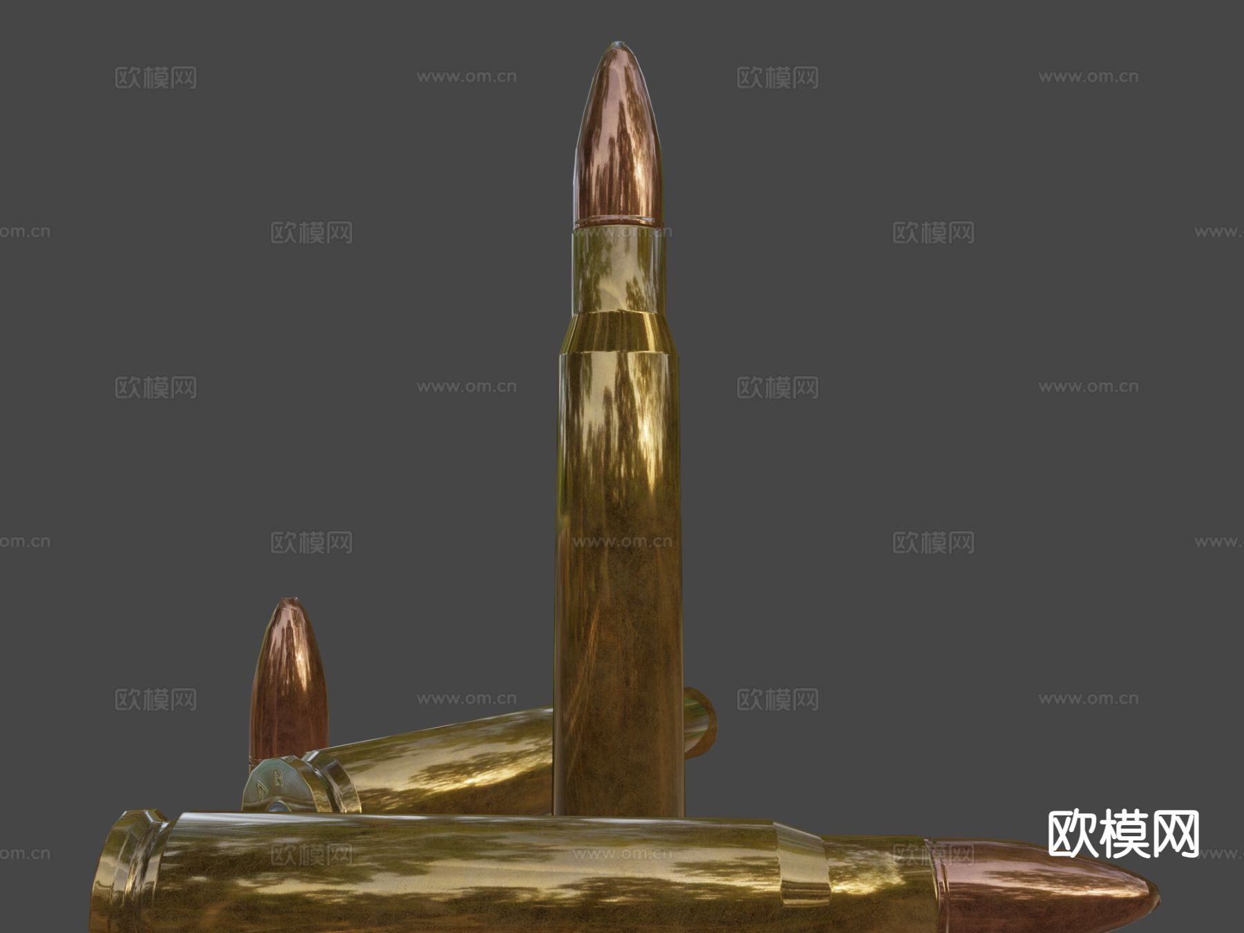 弹药5.56X45mmsu模型下载（渲染图7）