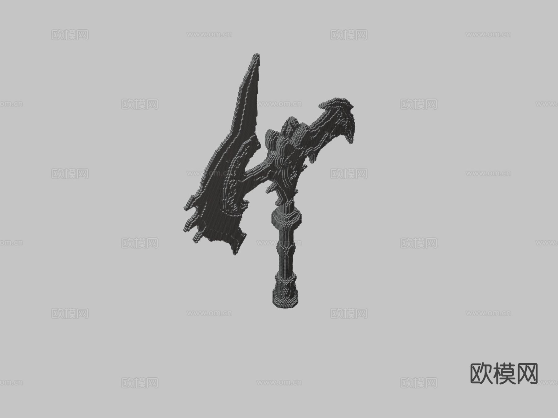 暗影之锤su模型下载（渲染图1）