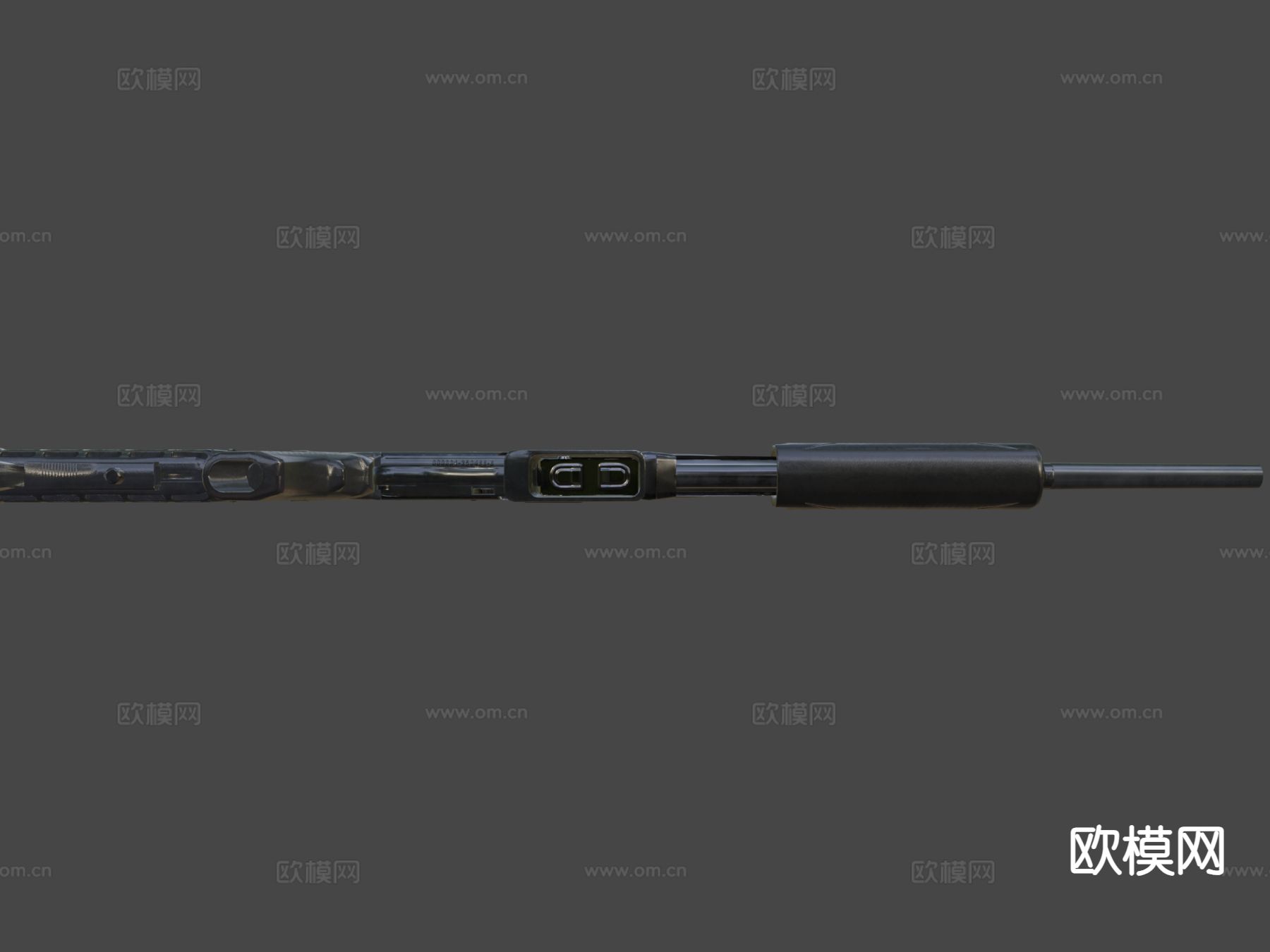 警察卡宾枪 枪支 枪械su模型下载（渲染图4）