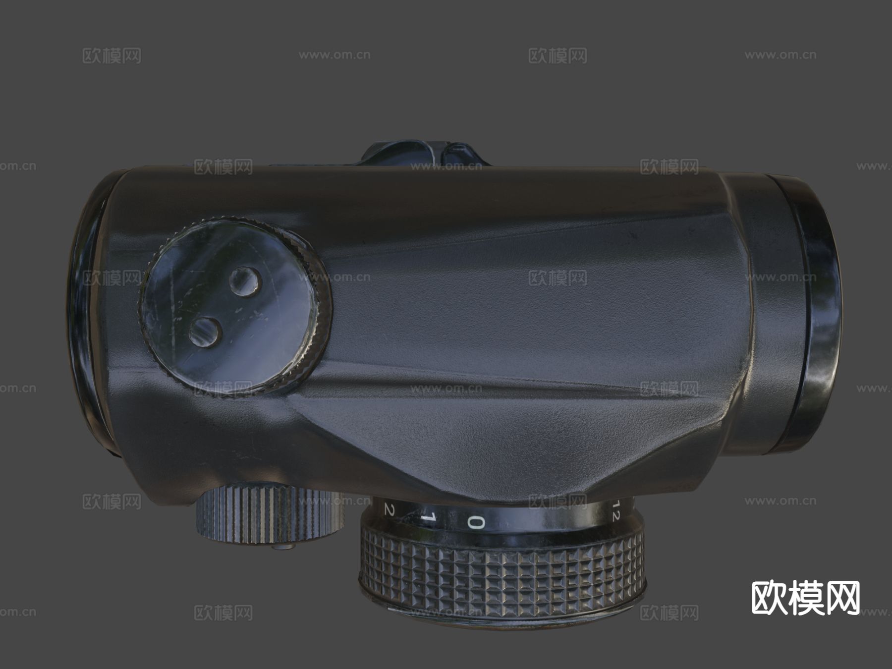 T1瞄准点 倍镜su模型下载（渲染图6）