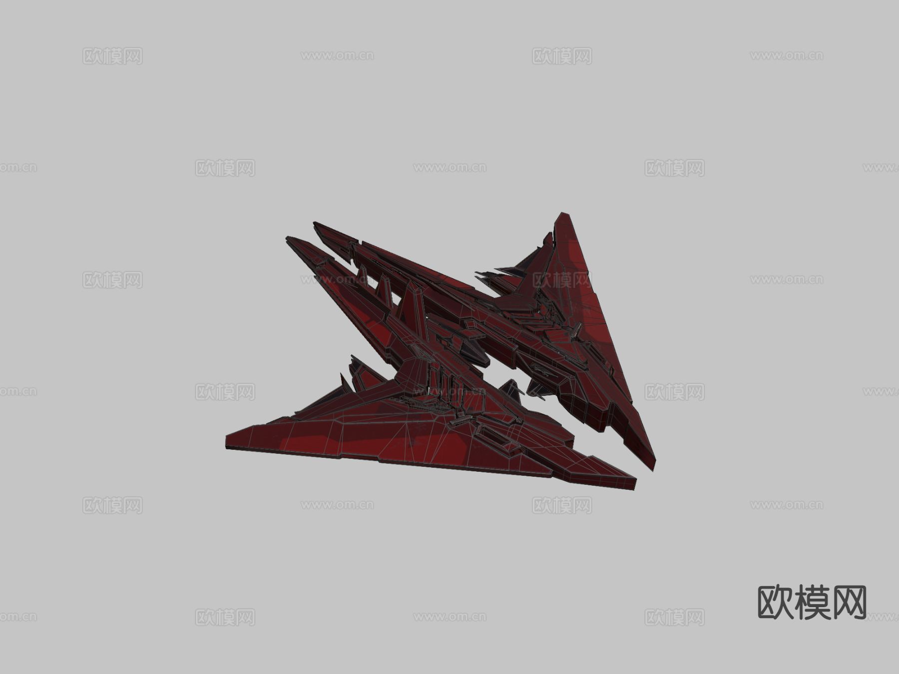 宇宙飞船su模型下载（渲染图3）