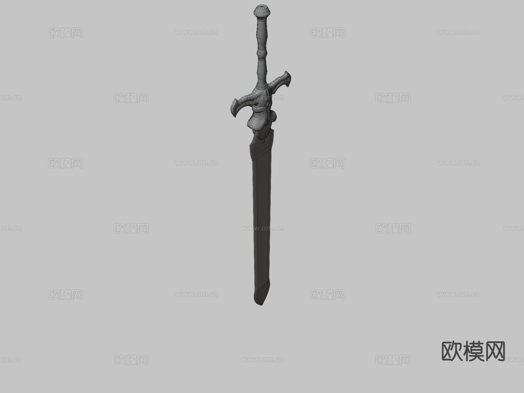 幻想剑su模型下载（渲染图3）
