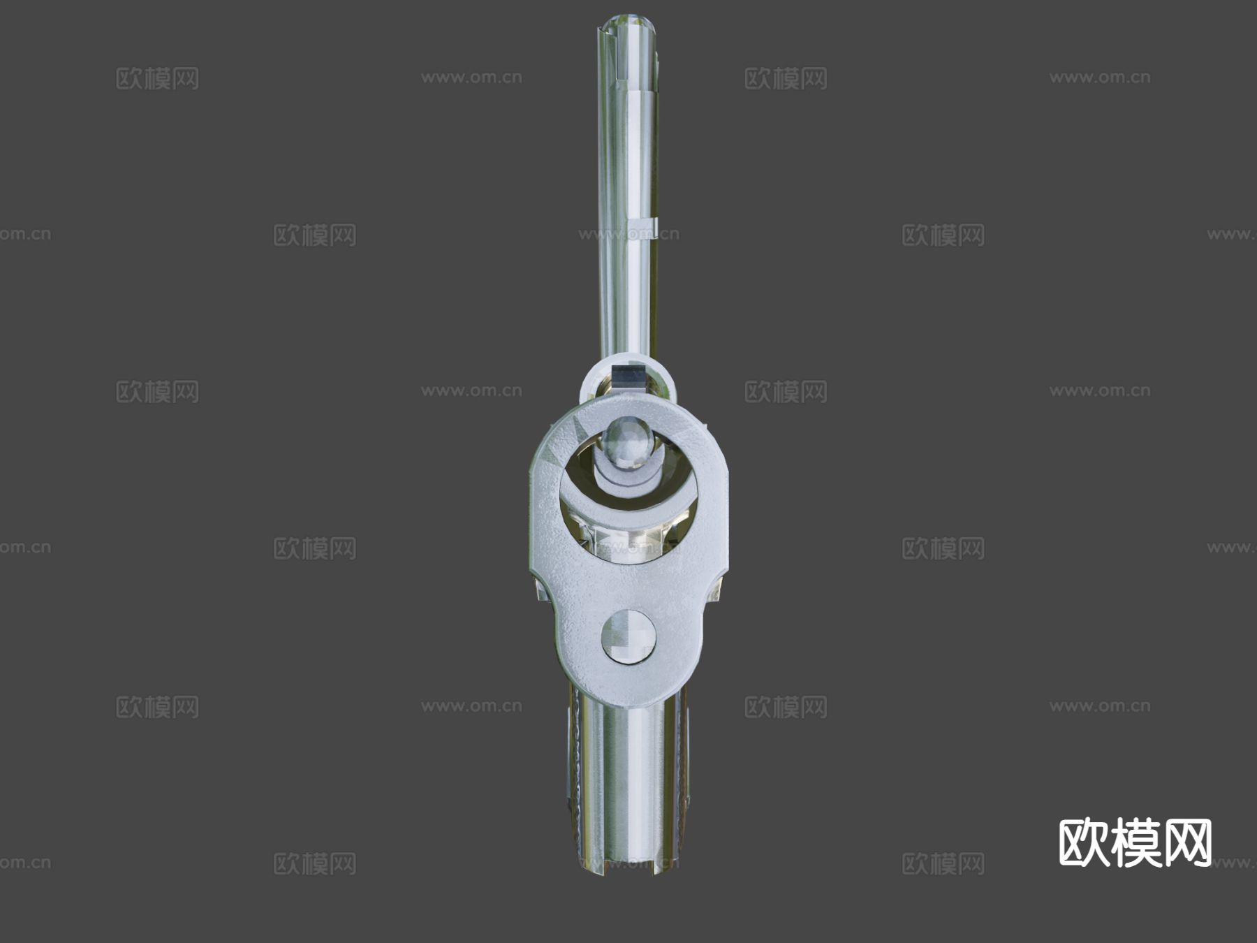 金伯微型手枪su模型下载（渲染图6）