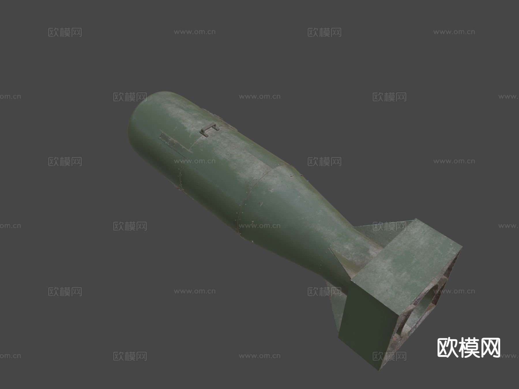 炸弹su模型下载（渲染图5）