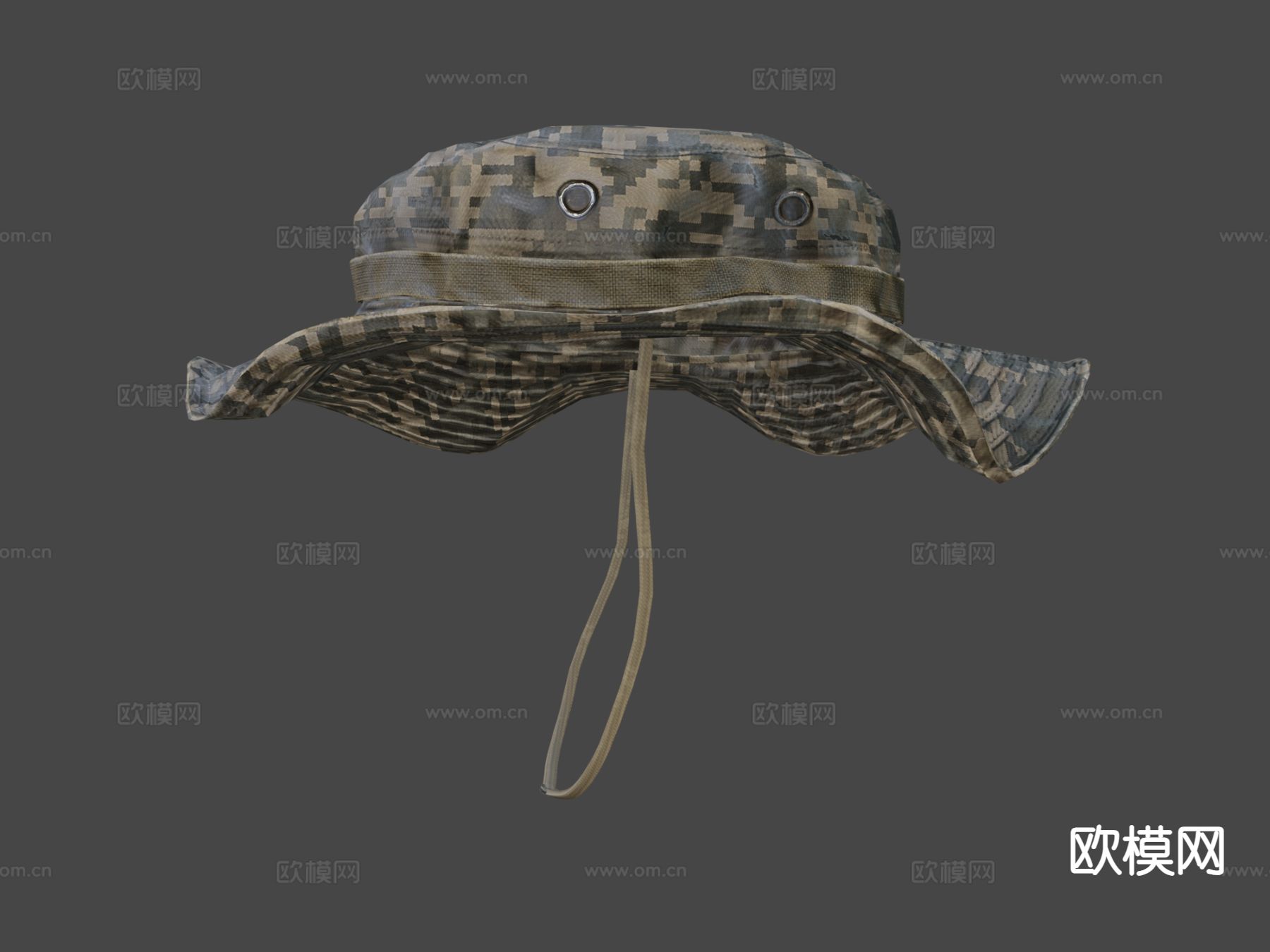 帽子 军帽su模型下载（渲染图2）