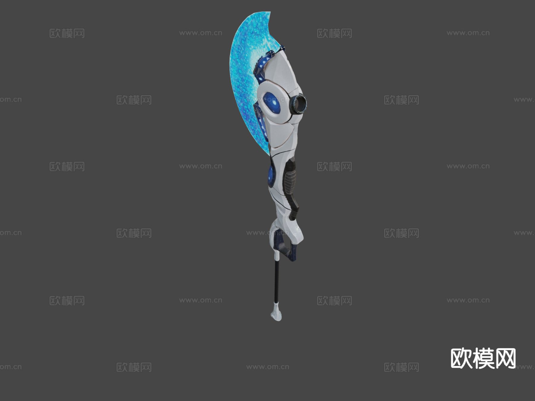 等离子巨斧su模型下载（渲染图5）