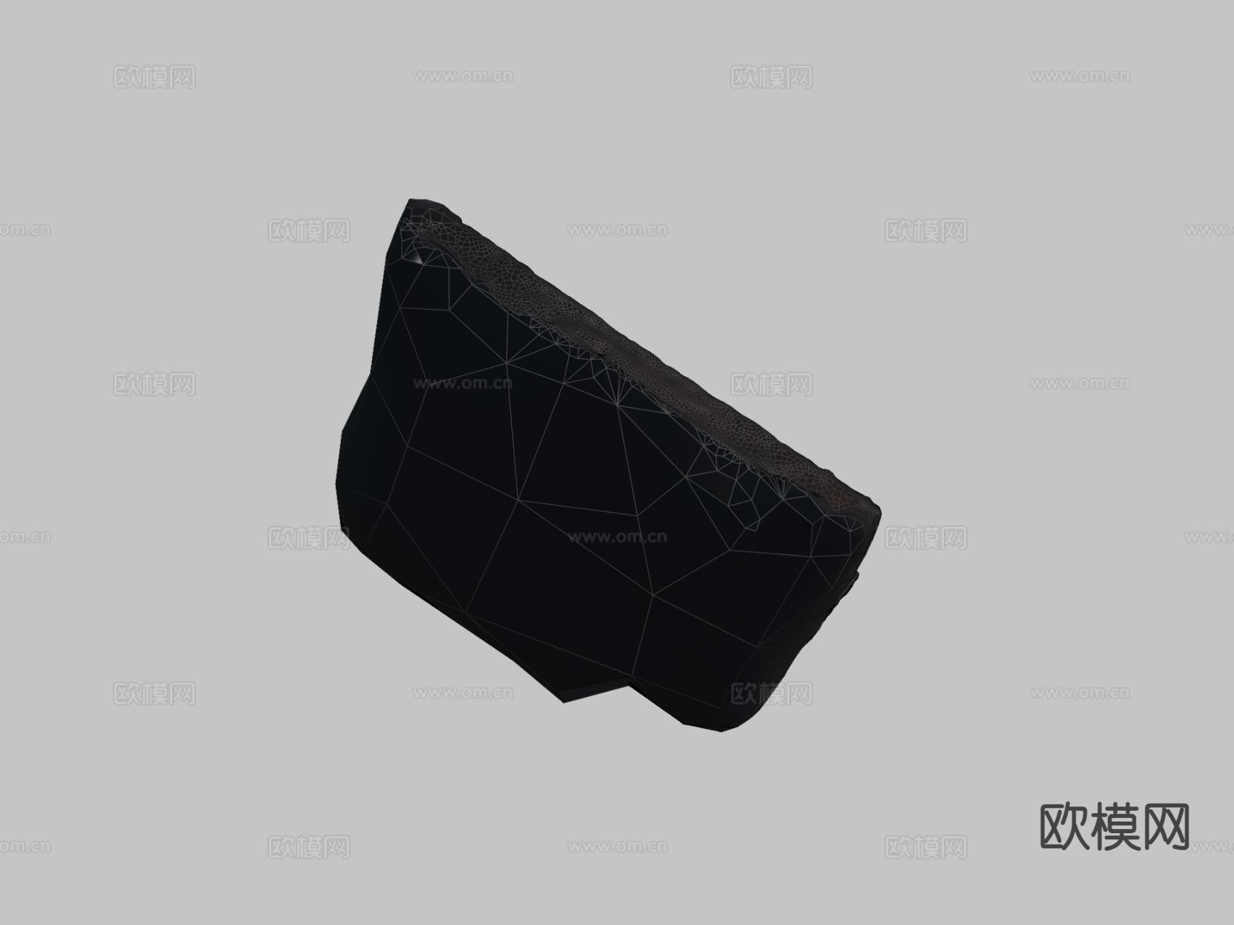 手枪 枪支 枪械su模型下载（渲染图1）