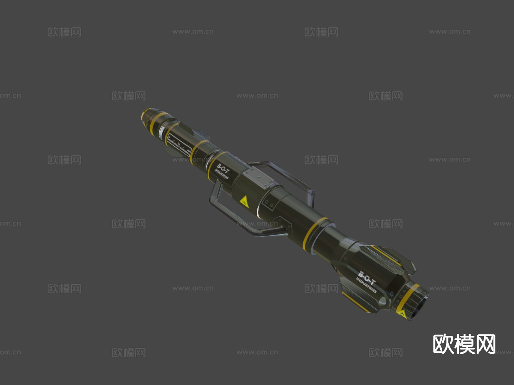 先进导弹 鱼雷 武器su模型下载（渲染图7）