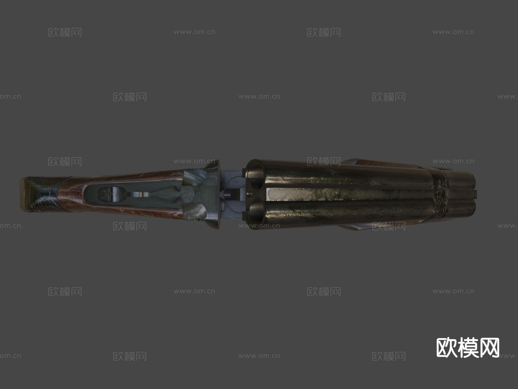 短管猎枪 枪支 枪械su模型下载（渲染图7）