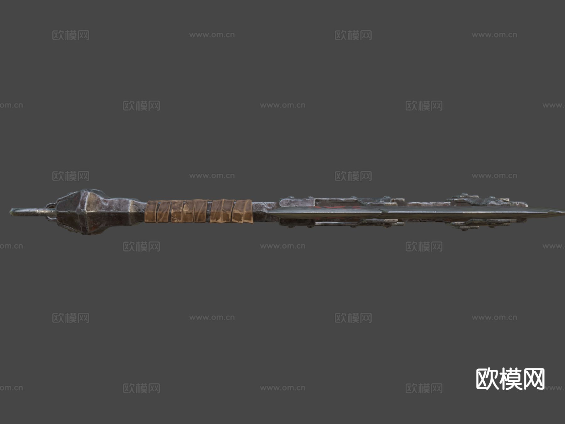 兽人斧su模型下载（渲染图5）