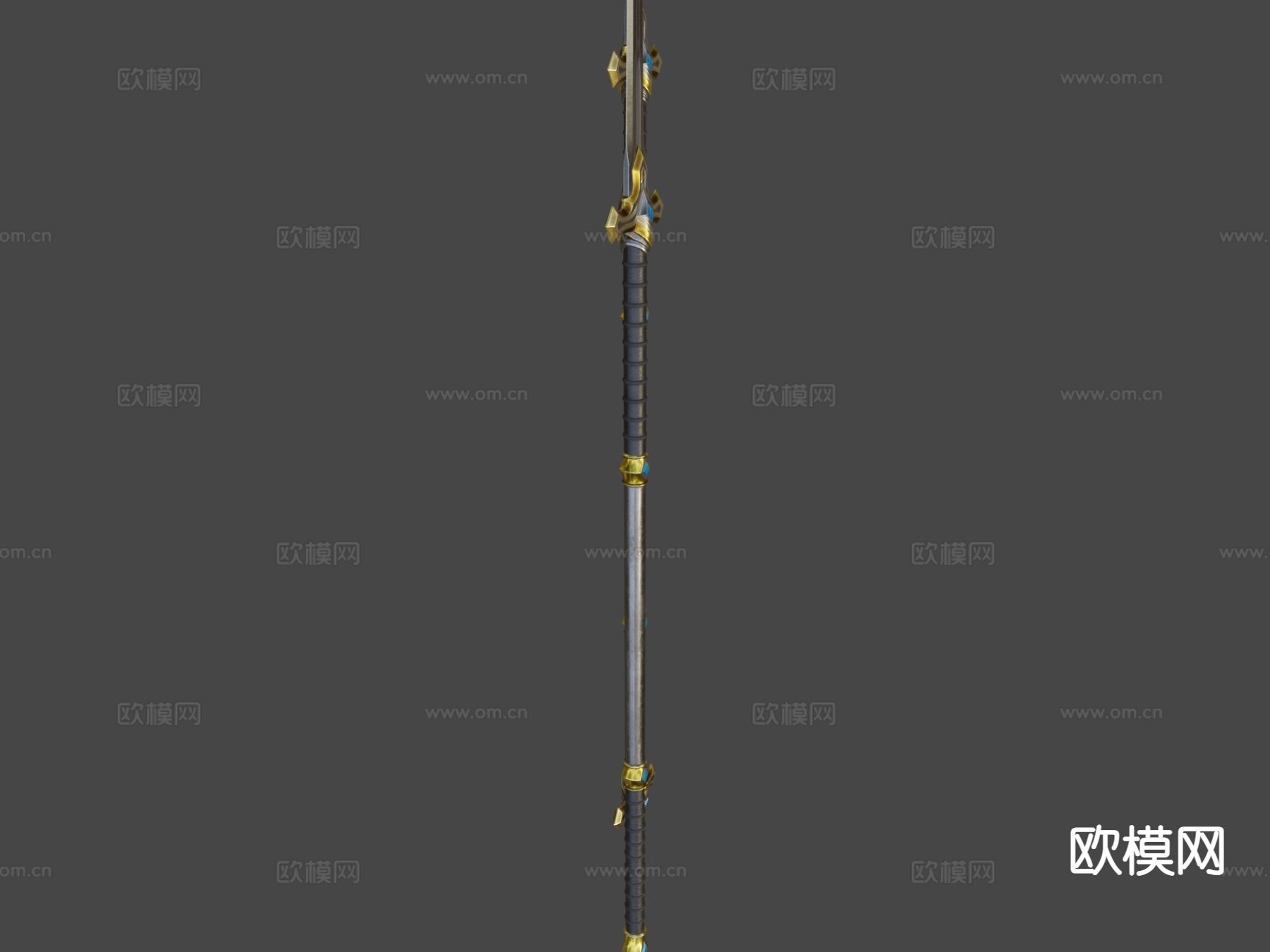 矛和戟su模型下载（渲染图5）