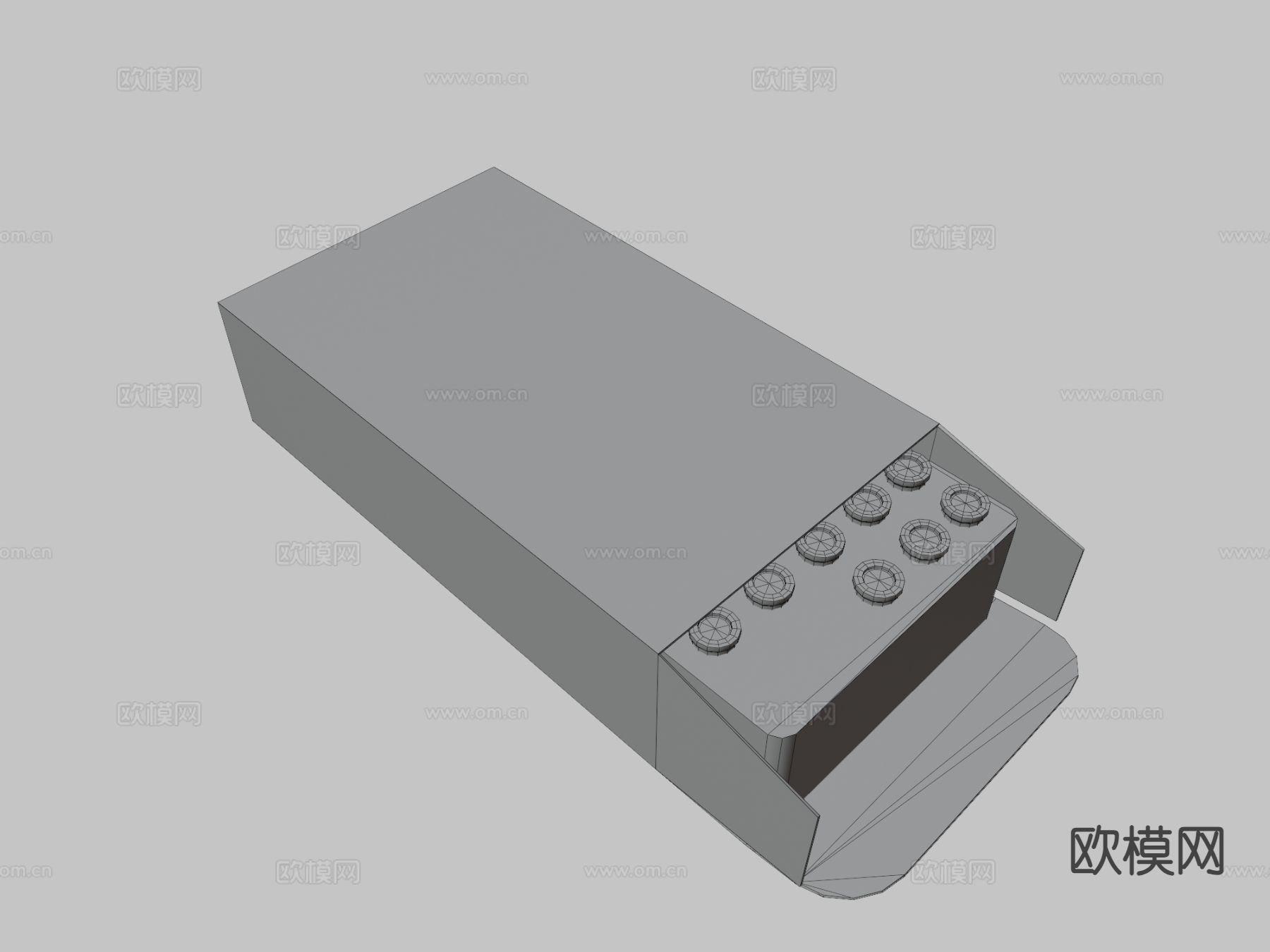 MM弹药 子弹su模型下载（渲染图3）