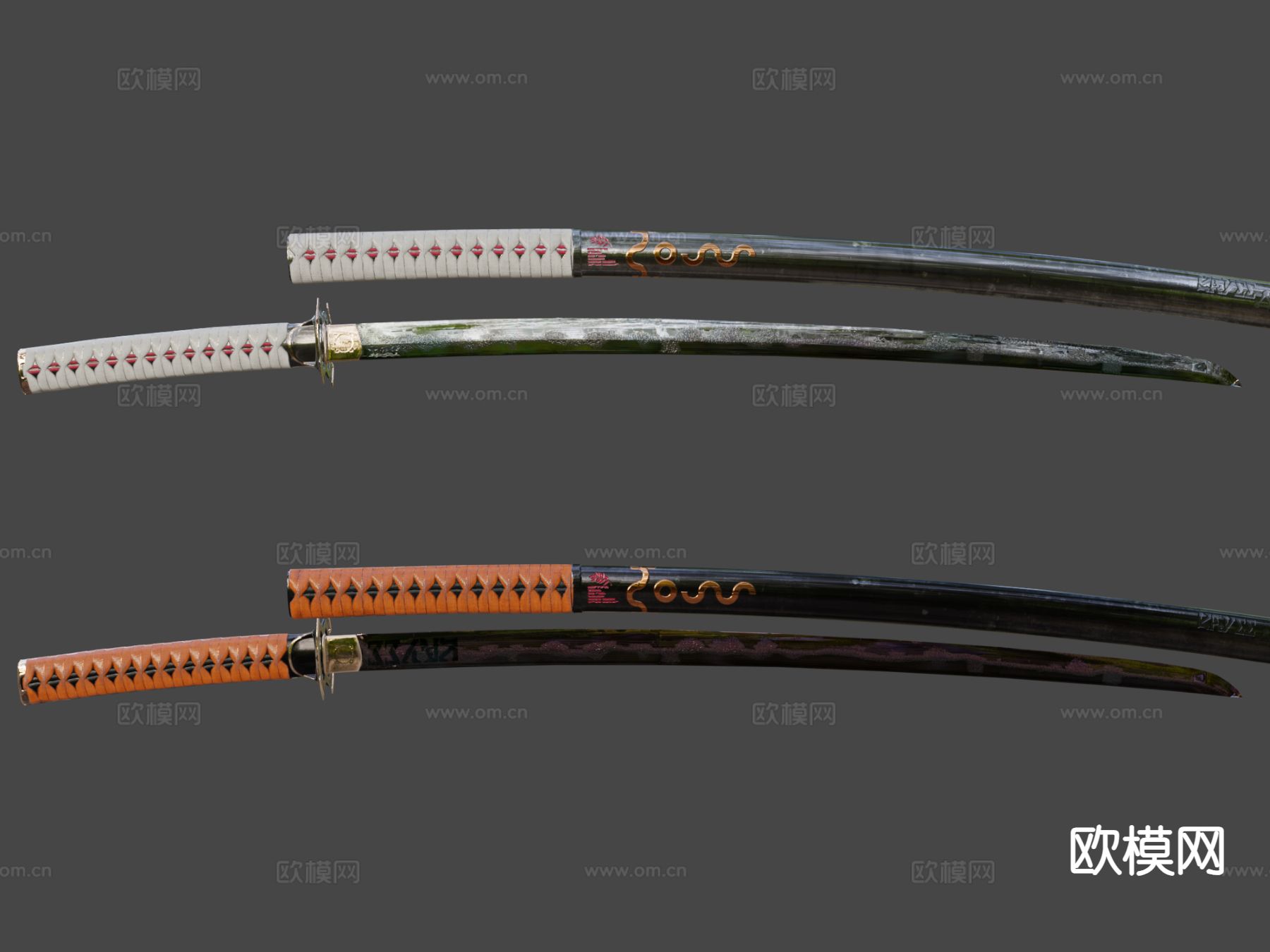 未来武士刀su模型下载（渲染图7）