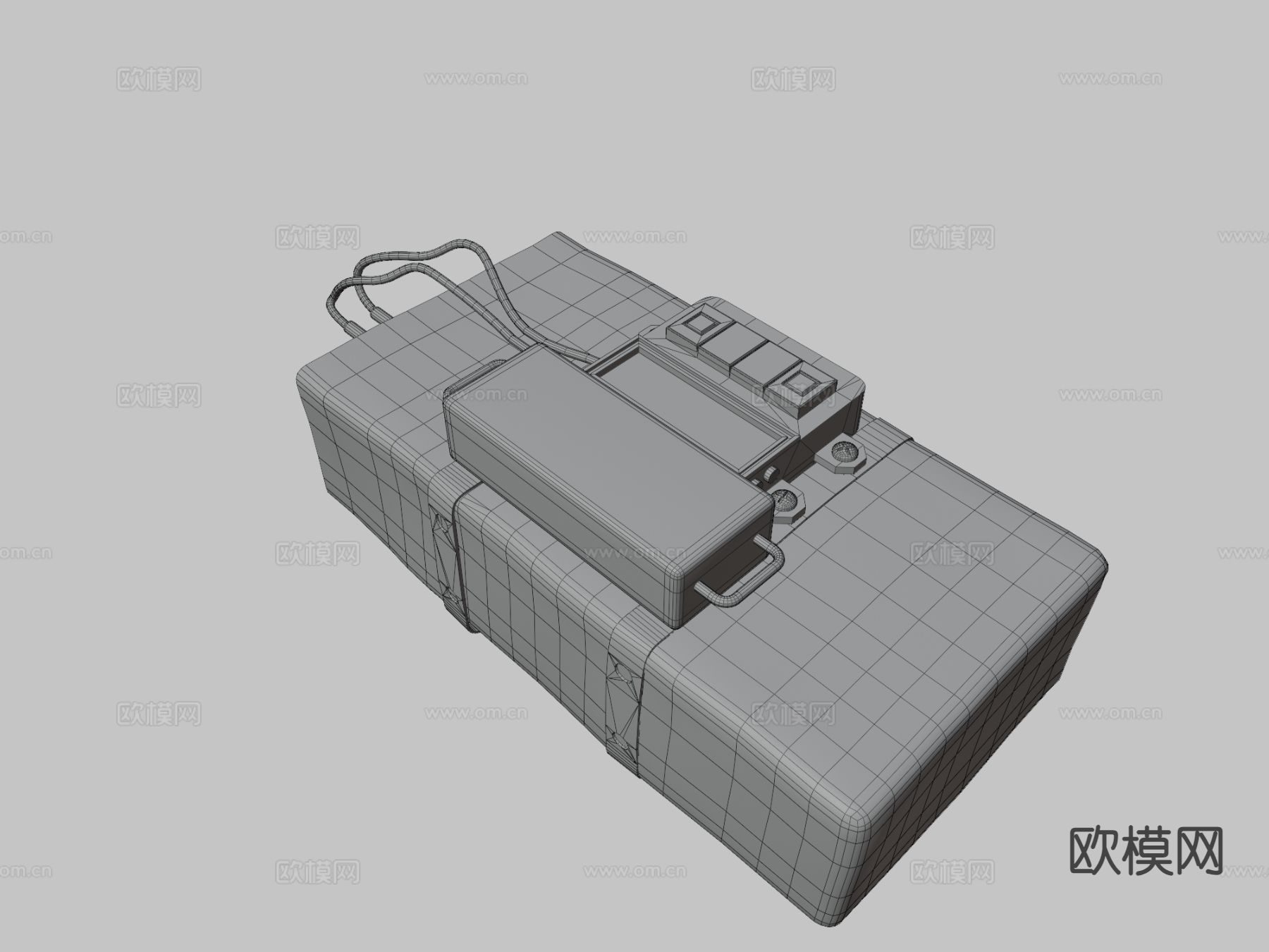 定时炸药 武器su模型下载（渲染图3）