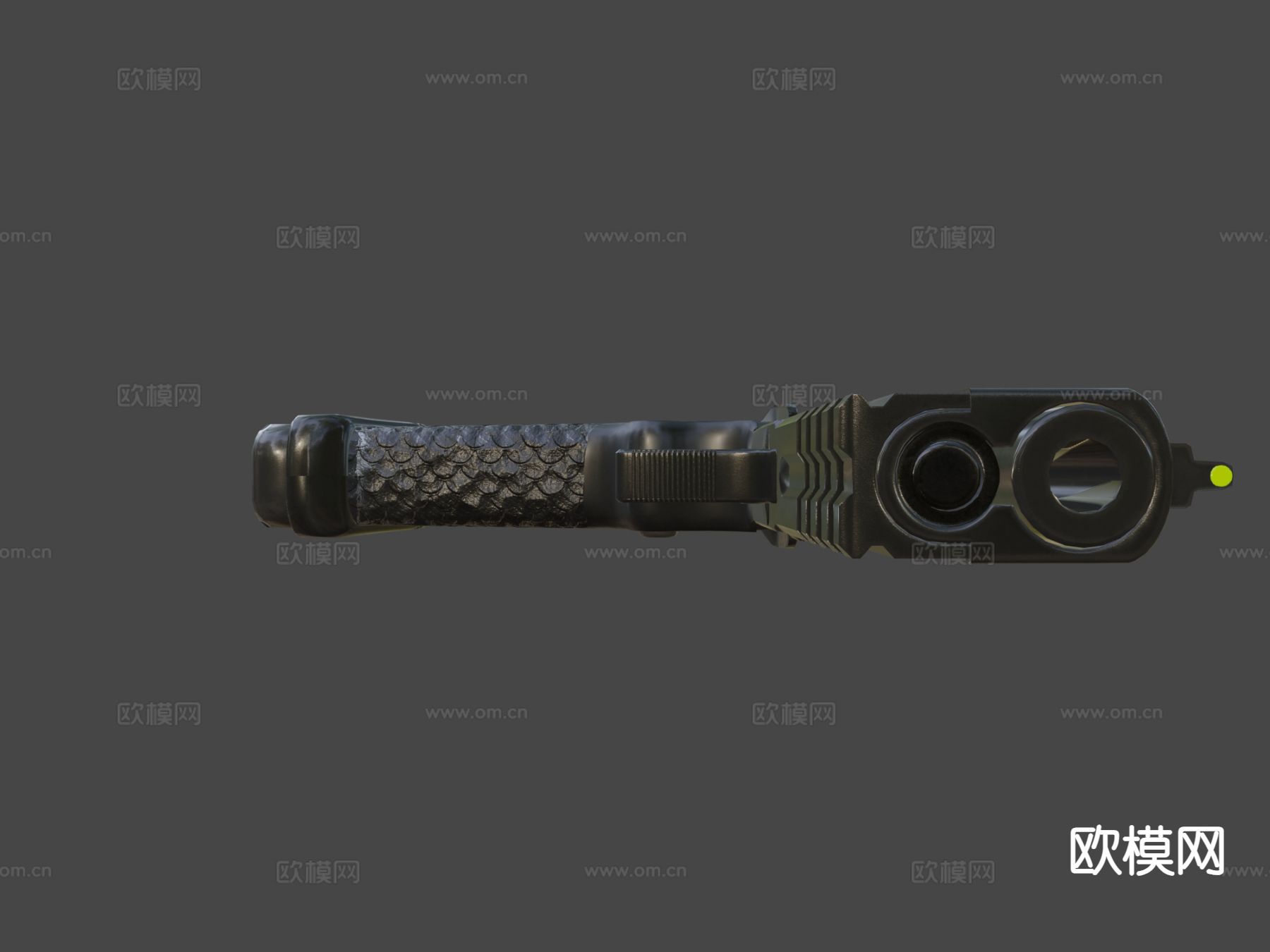 手枪 枪支 枪械su模型下载（渲染图6）