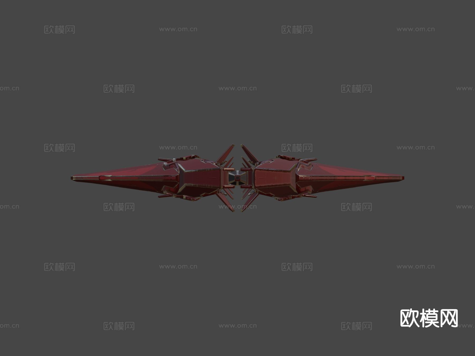 宇宙飞船su模型下载（渲染图4）