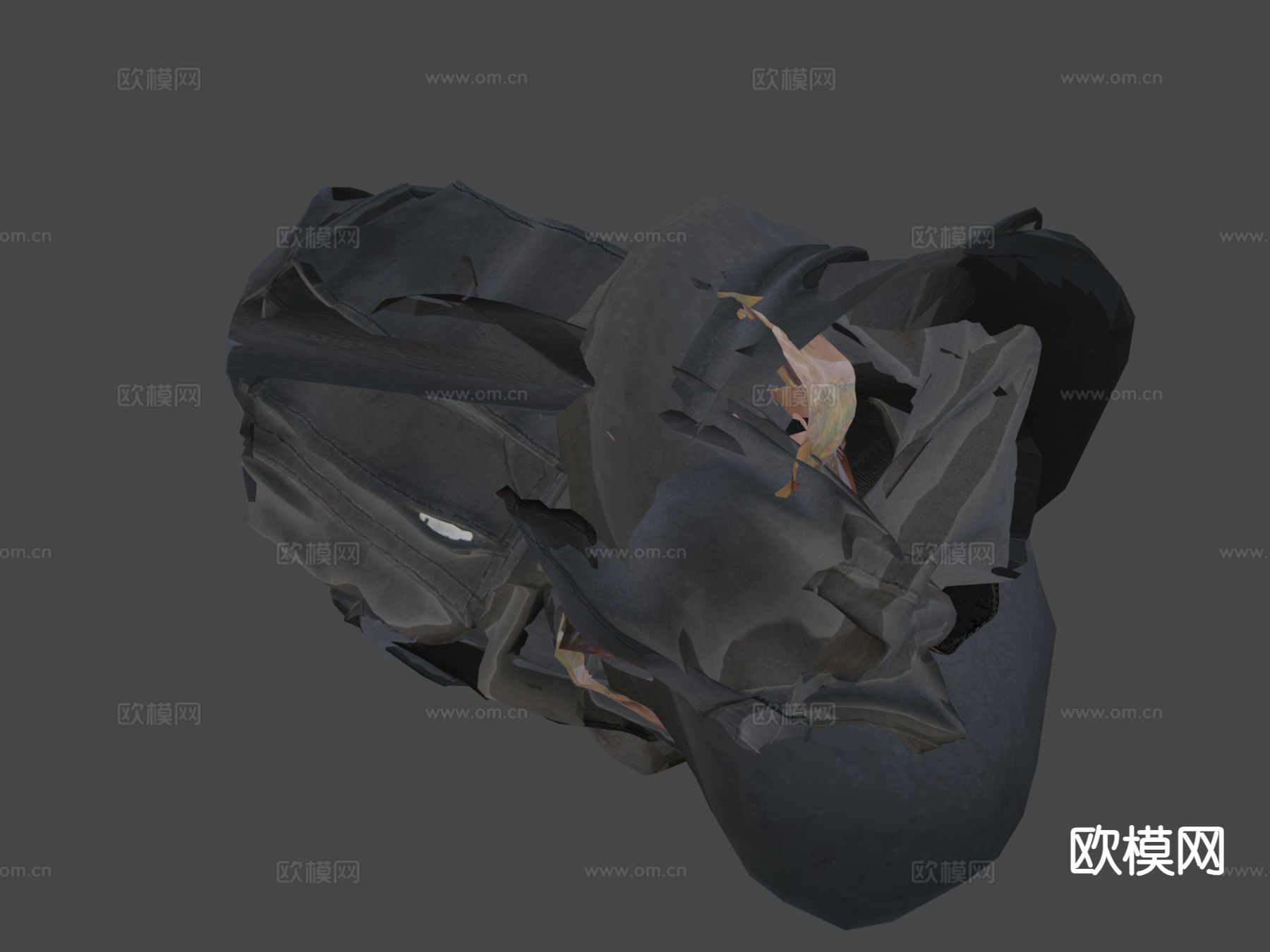 手枪 枪支 弹夹su模型下载（渲染图7）