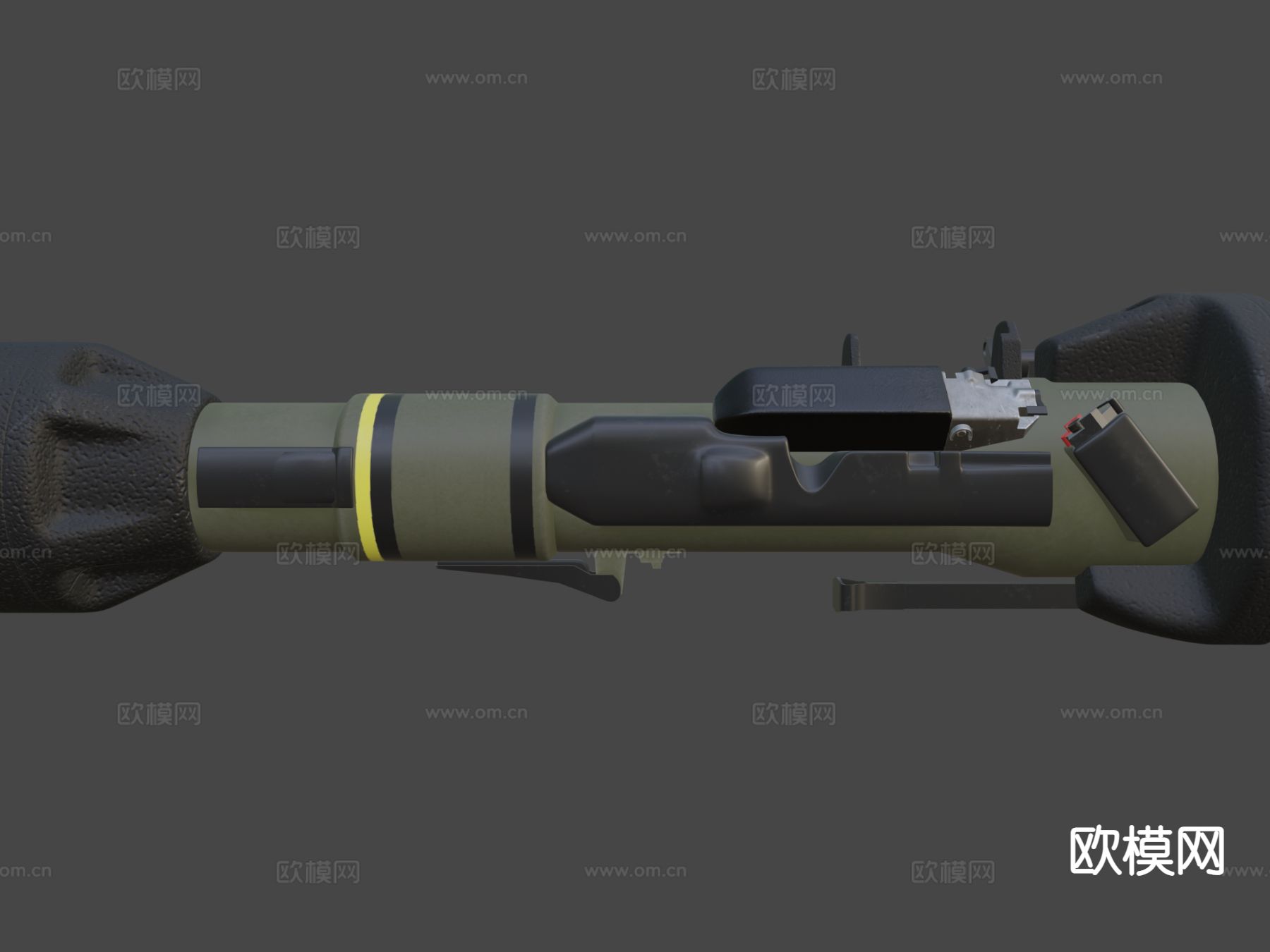 轻型反坦克武器su模型下载（渲染图7）