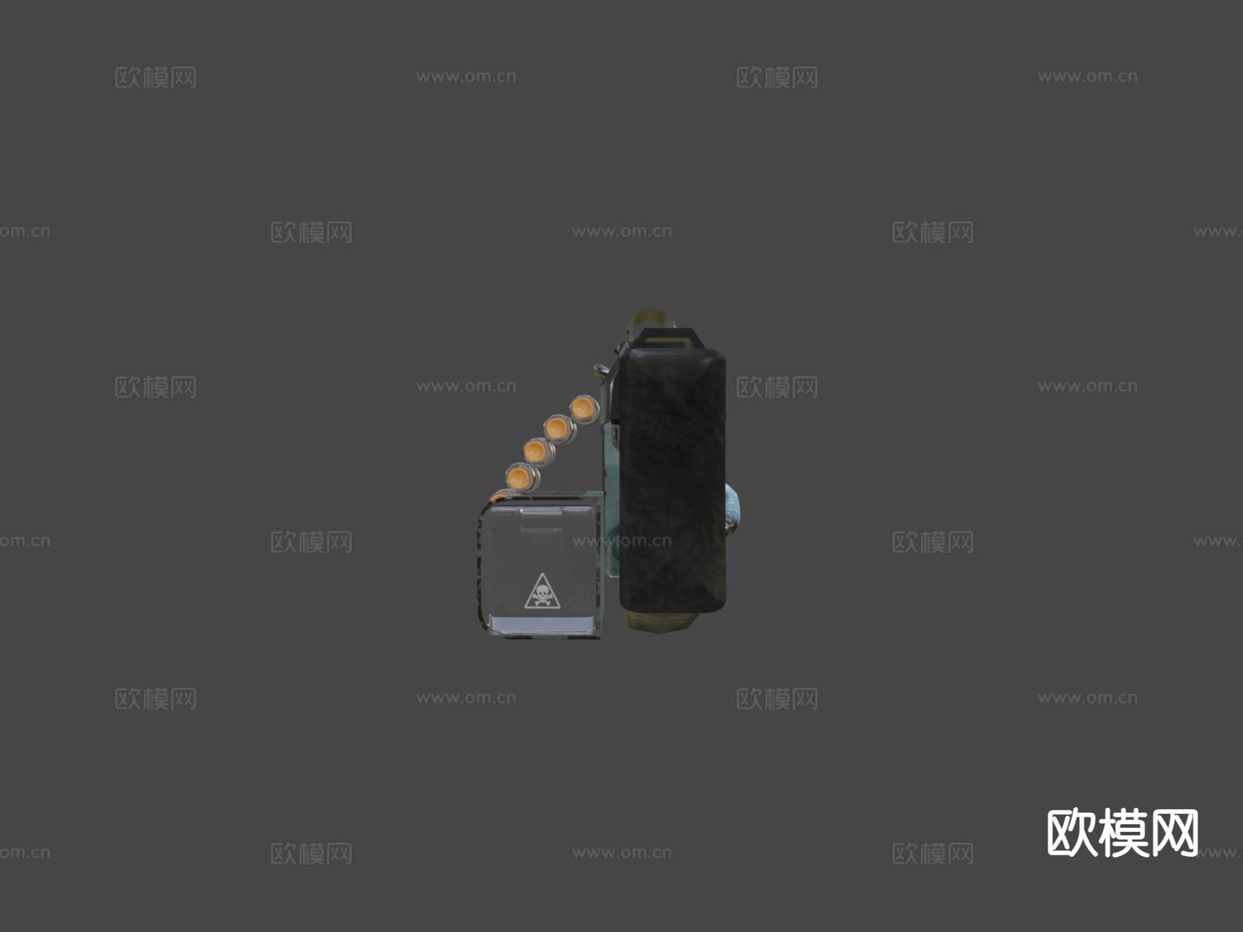 轻机枪 枪支 枪械su模型下载（渲染图7）