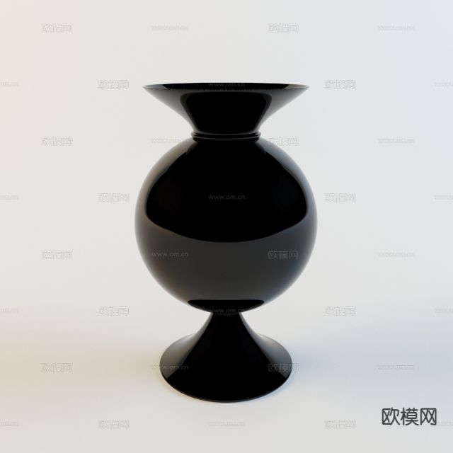 现代瓶罐 陶瓷 瓷器3d模型