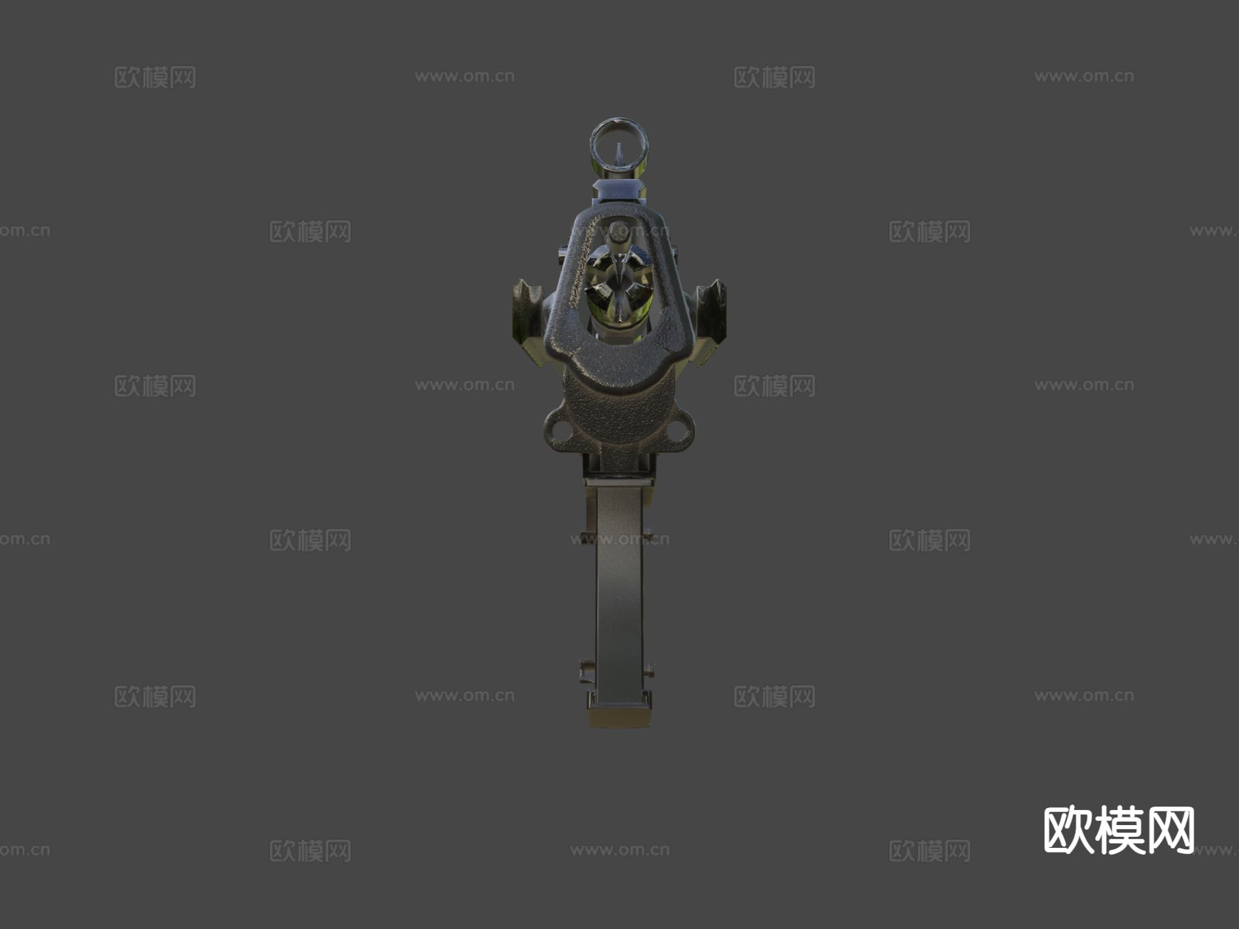 G36C 突击步枪 枪支 枪械su模型下载（渲染图4）