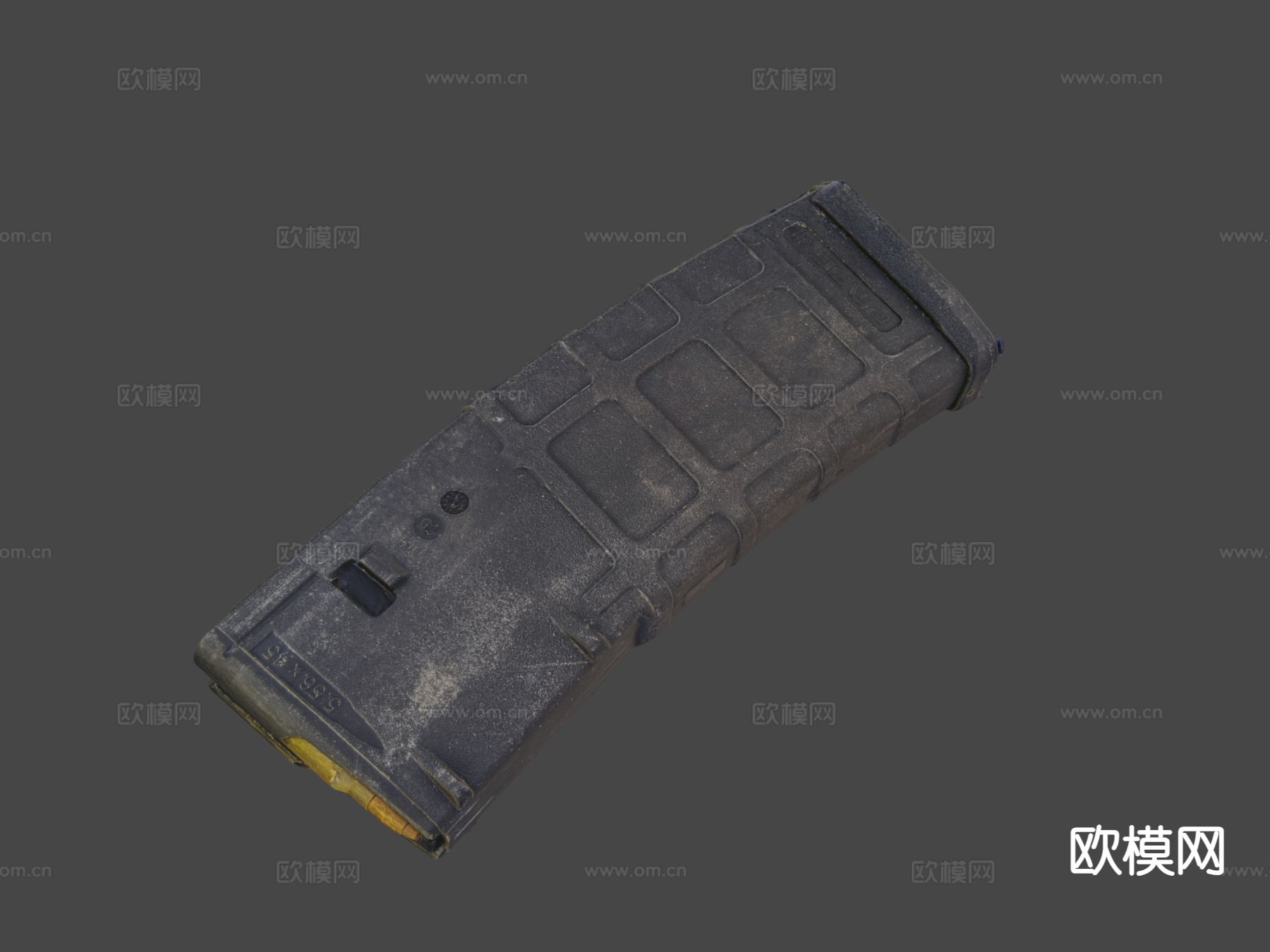 枪械弹夹su模型下载（渲染图3）