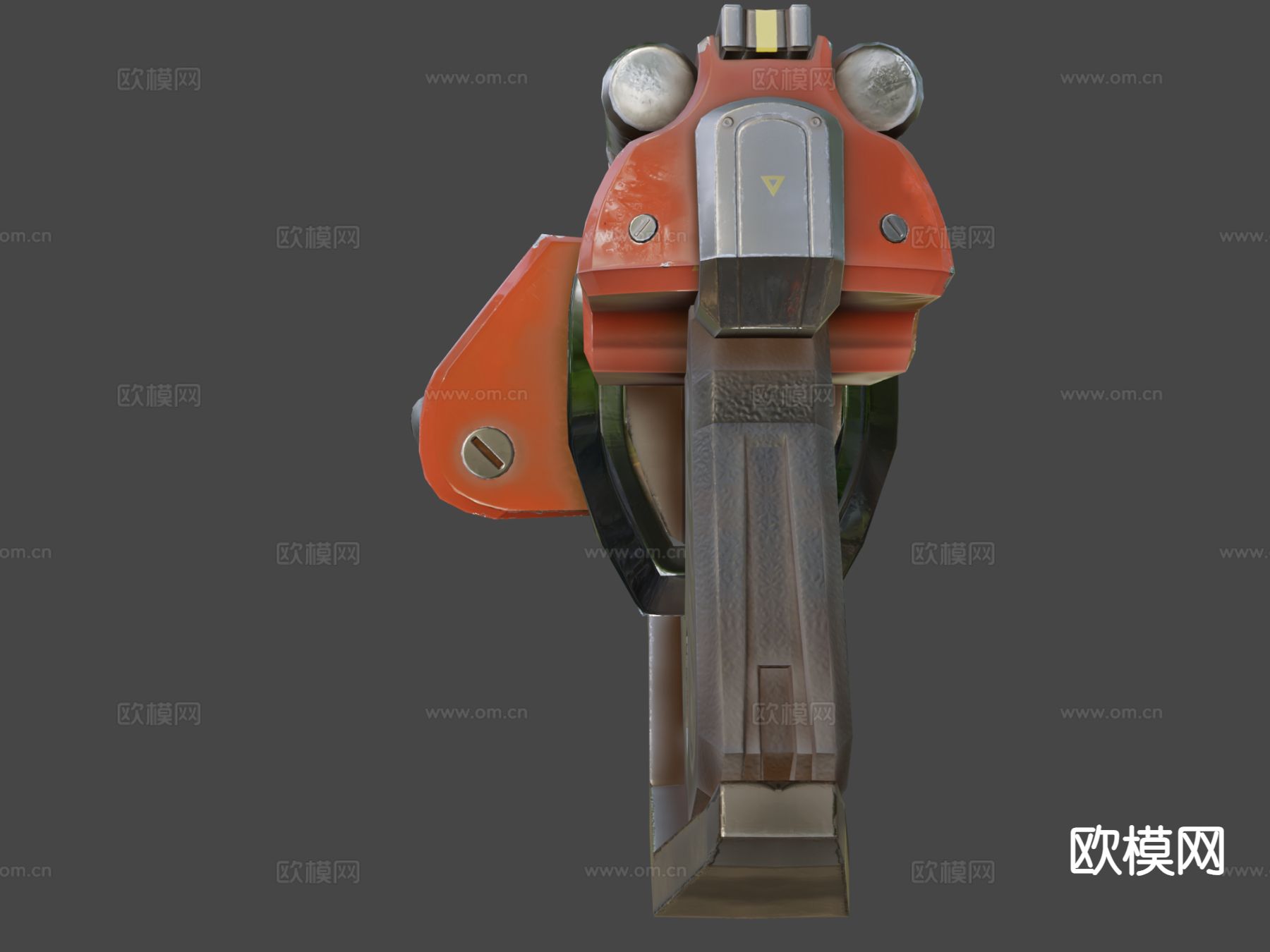 铆钉枪守望先锋su模型下载（渲染图5）