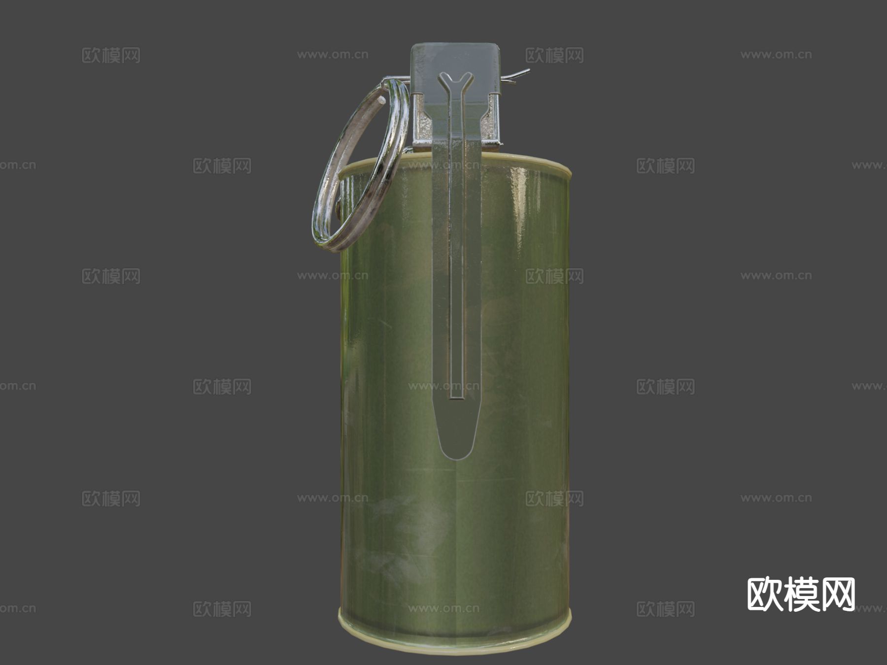 手榴弹 炸弹 武器su模型下载（渲染图7）