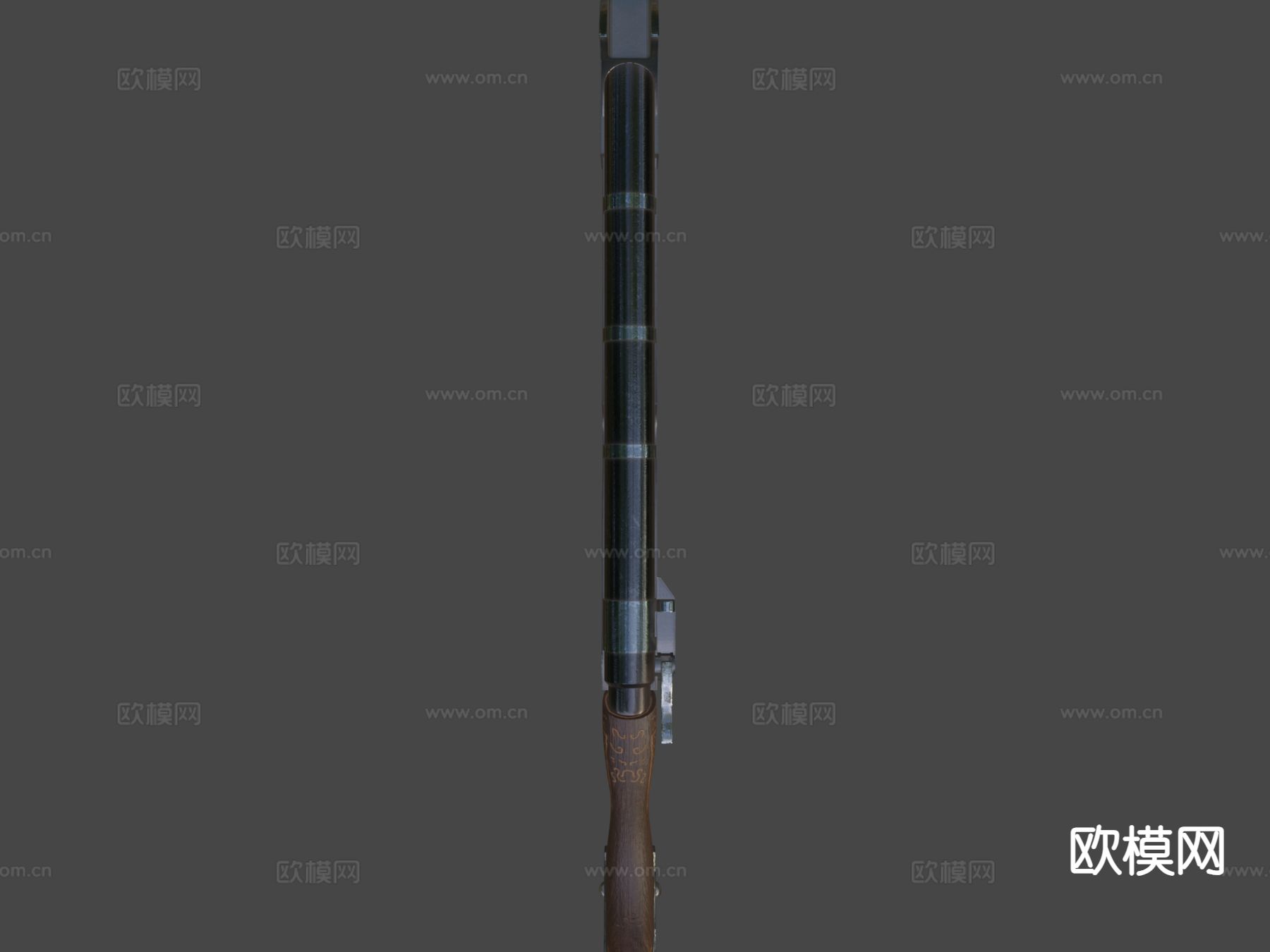 刀枪 枪械 武器su模型下载（渲染图7）