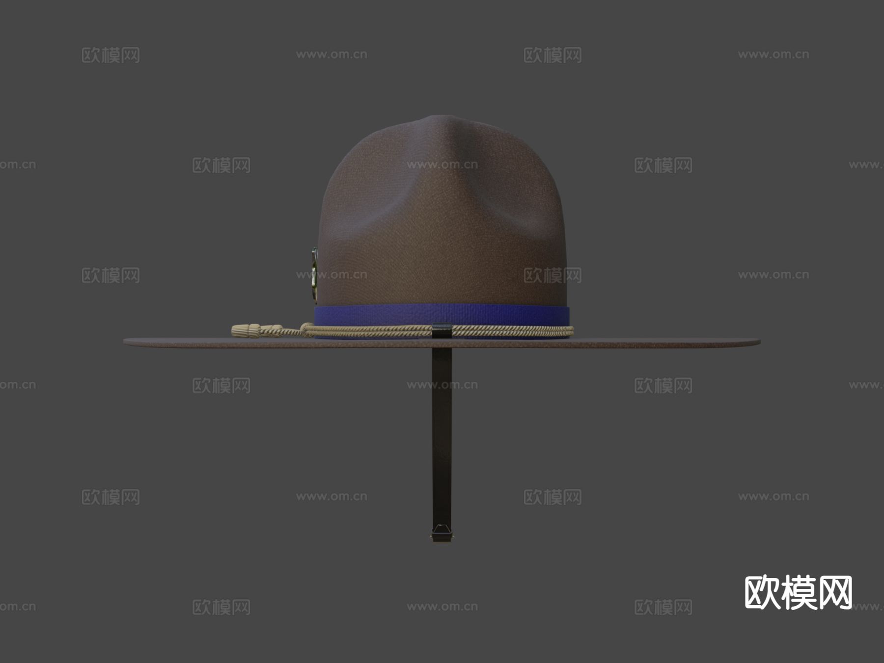 帽子 遮阳帽 帆布帽su模型下载（渲染图4）