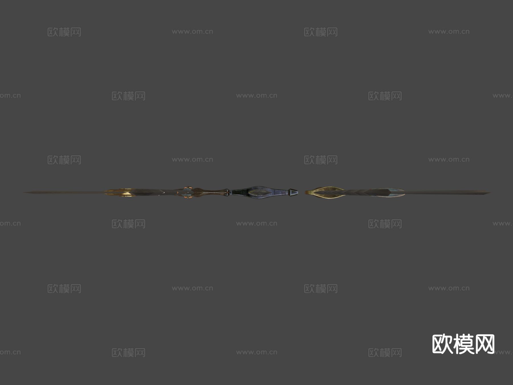 剑系列su模型下载（渲染图5）