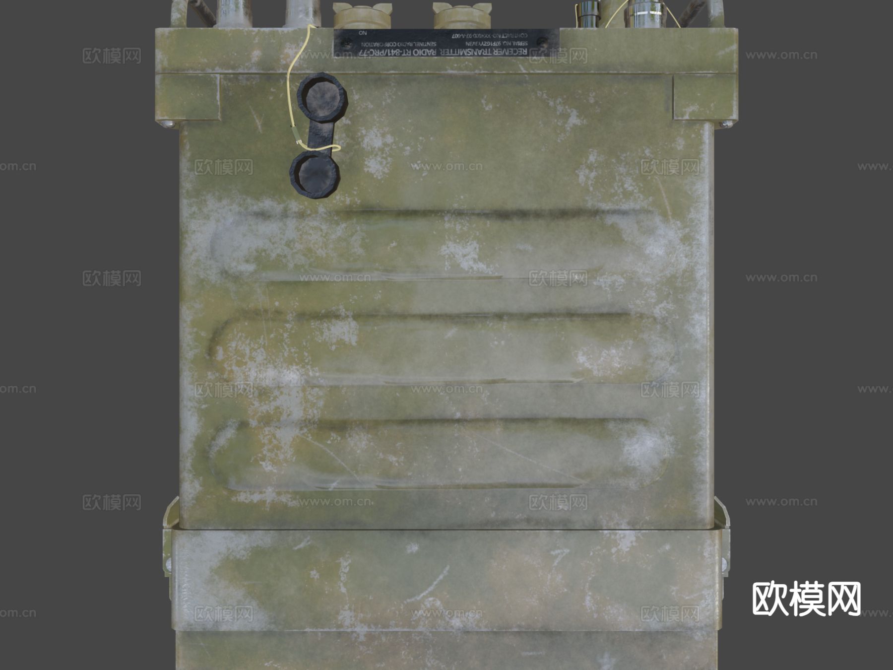 无线电 收发机 发报机su模型下载（渲染图7）