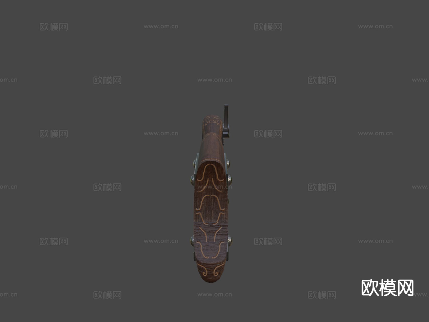 刀枪 枪械 武器su模型下载（渲染图4）