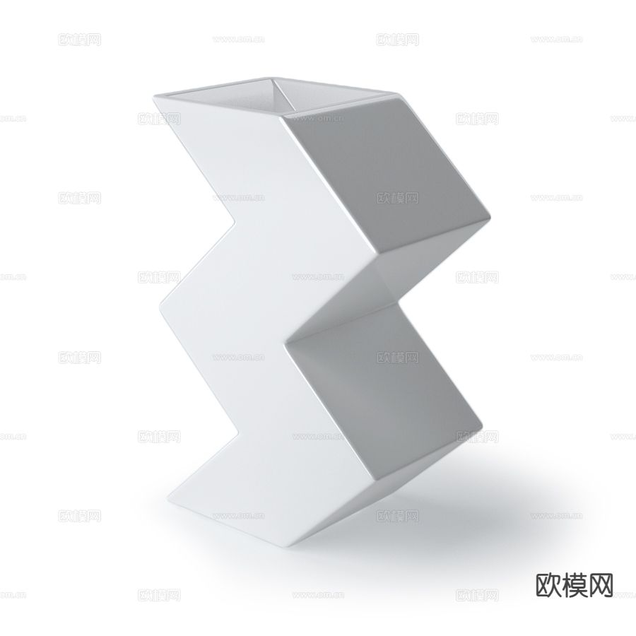 现代瓶罐 陶瓷 瓷器3d模型